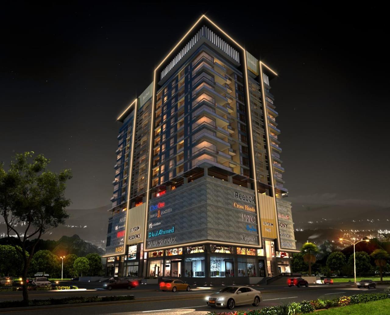 Centaurus View Residences - Exclusive Stays In Elysium Tower Apartments Islamabad Exterior photo